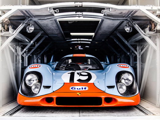 Le Mans classic 2014 – Porsche 917 Gulf